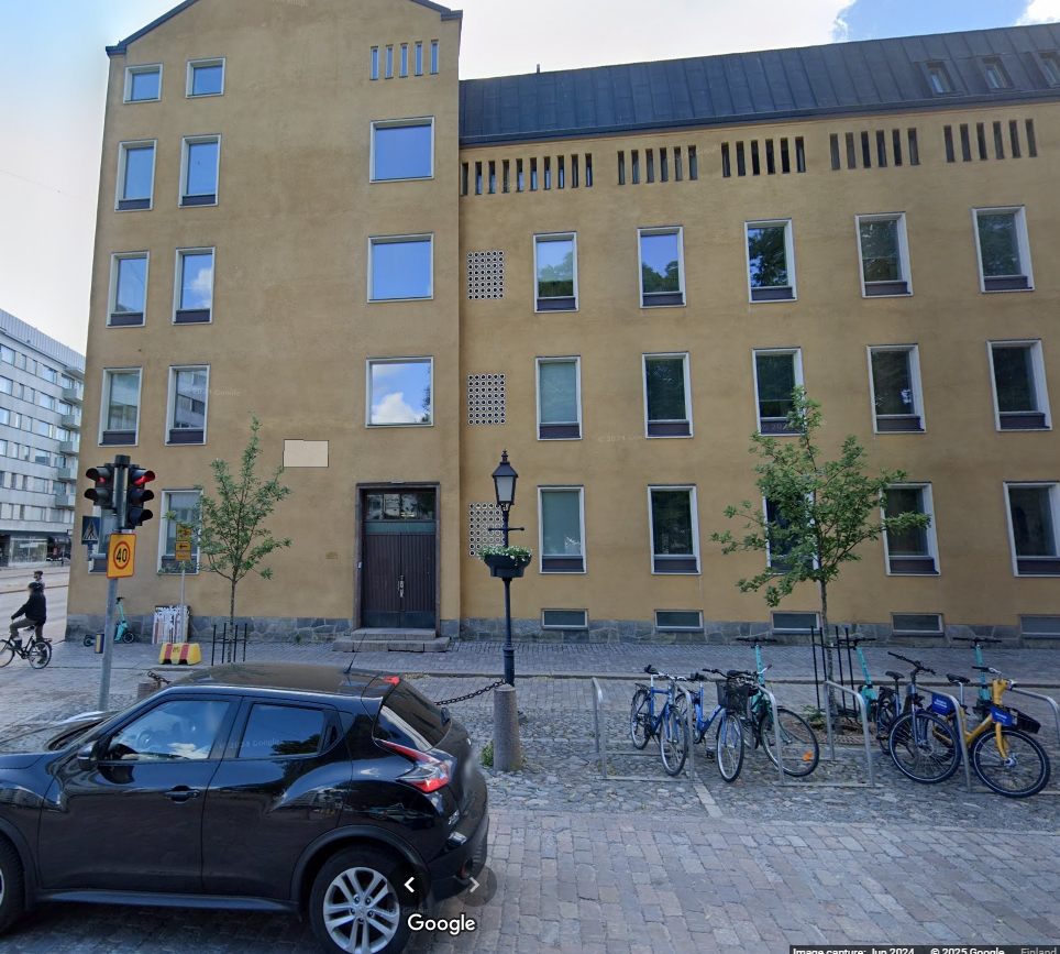 Ulkokuva Geotalosta. Kuva: Google street view 